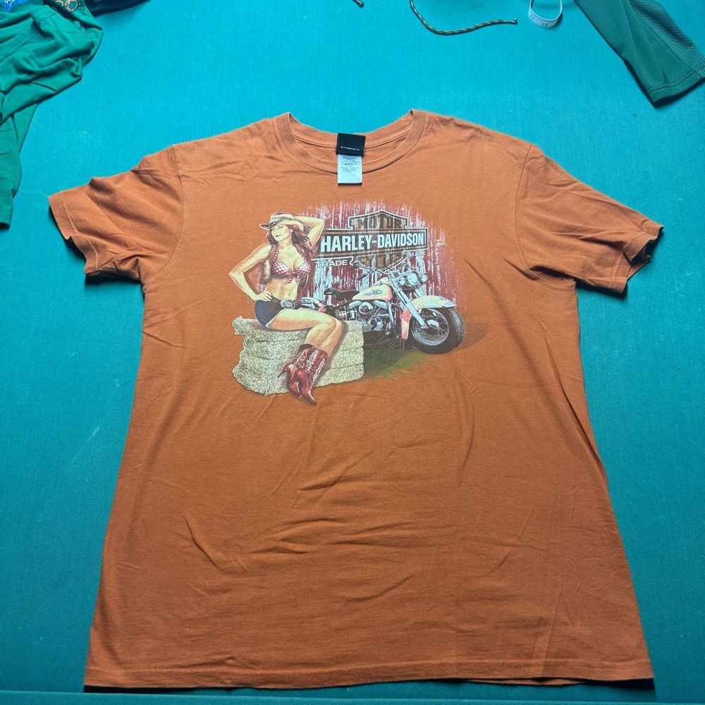 Harley-Davidson Burnt Orange Tee